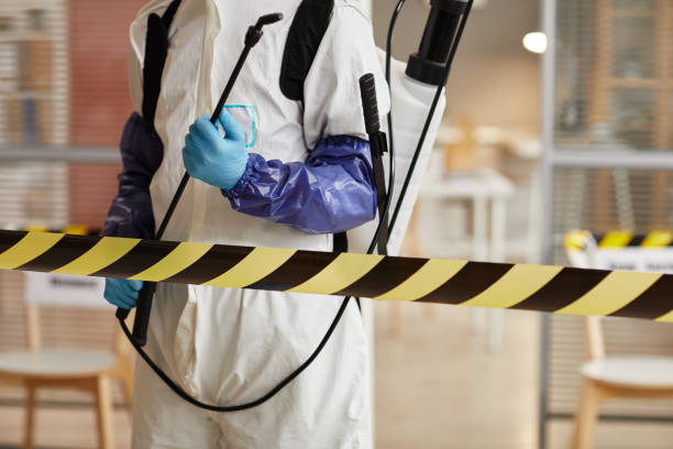 Professional Crime Scene Cleanup technician working in Clute, TX